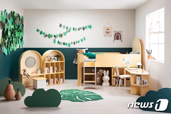 현대리바트, 아동용 가구 '몰리 시리즈' (현대리바트 제공) © 뉴스1
