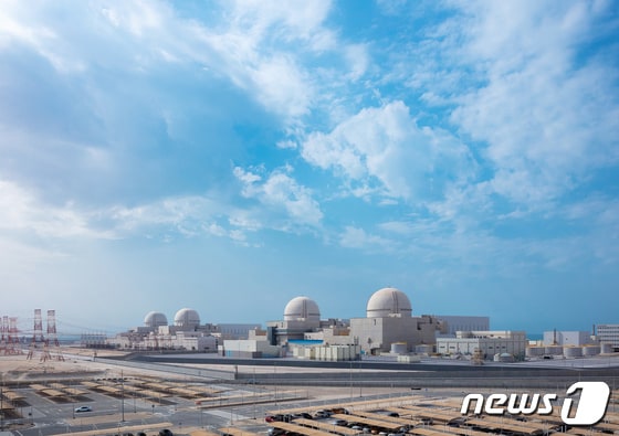 UAE 바라카 원전 2호기. (한국전력 제공) 2021.8.27/뉴스1 © News1 포토공용 기자