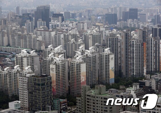 서울 아파트 단지.(사진은 기사 내용과 무관함) / 뉴스1 © News1