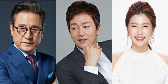 (왼쪽부터) 박근형, 김정태, 이윤미 © 뉴스1
