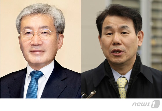 고승범 금융위원장(왼쪽)과 정은보 금융감독원장(오른쪽)© News1 최수아 디자이너