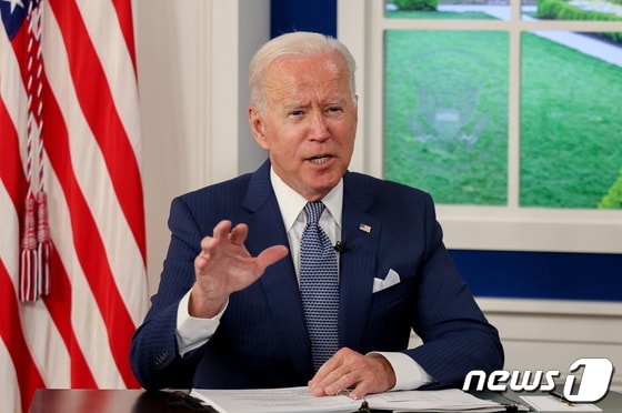 조 바이든 미국 대통령. © 로이터=뉴스1 © News1 김현 특파원