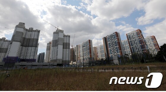  인천 서구 검단신도시 아파트단지 /뉴스1 © News1 박세연 기자