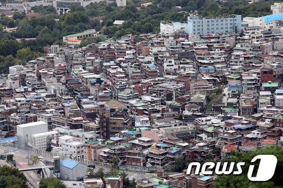 서울시내 빌라촌의 모습. (사진은 기사 내용과 무관함) / 뉴스1 © News1