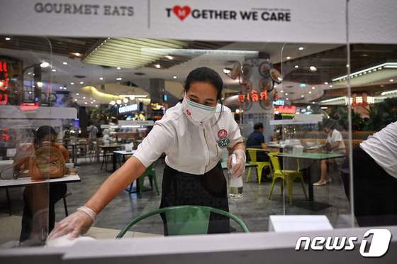 방콕의 한 레스토랑 © AFP=뉴스1