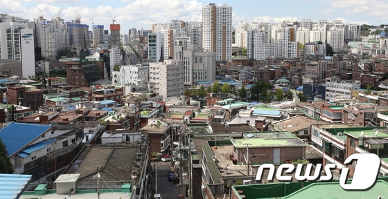 서울 빌라촌 모습.(사진은 기사 내용과 무관함) / 뉴스1 © News1