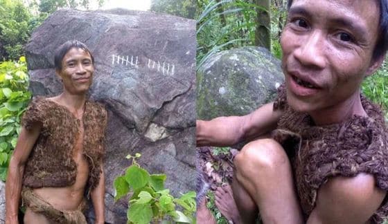 41년 동안 베트남의 한 정글에서 살아온 호 반 랑이 지난 5일 간암으로 세상을 떠났다. (DNA 갈무리) © 뉴스1