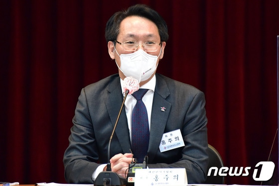 홍주의 대한한의사협회 회장./뉴스1 © News1 국회사진취재단
