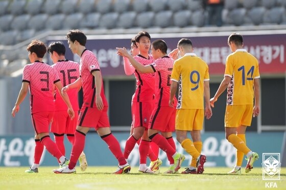몰도바를 4-0으로 꺾은 한국(대한축구협회 제공)© 뉴스1