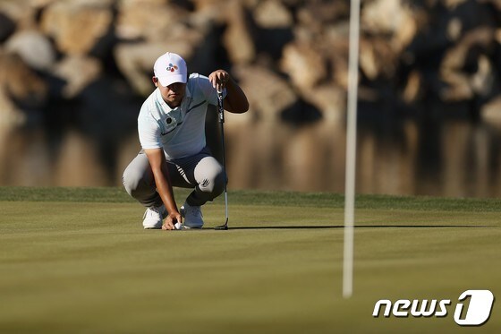 미국프로골프(PGA) 투어의 김시우.  © AFP=뉴스1