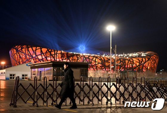 2022 베이징 동계올림픽은 2월4일 개막한다. © AFP=뉴스1