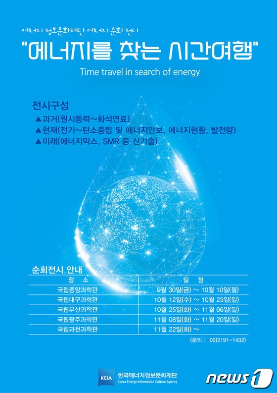 에너지를 찾는 시간여행 포스터(국립부산과학관 제공) 
