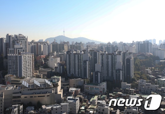 서울 마포구 아파트 단지들. 2022.10.20/뉴스1 © News1 신웅수 기자