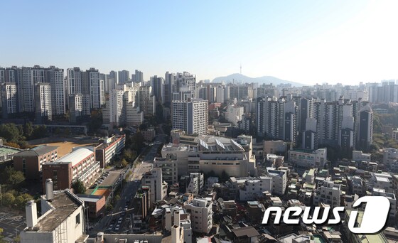 서울 주거 지역 모습 (자료사진) 2022.10.20/뉴스1 © News1 신웅수 기자