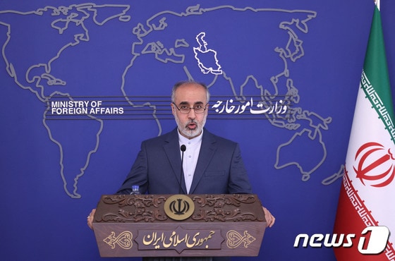나세르 칸아니 이란 외교부 대변인. © AFP=뉴스1