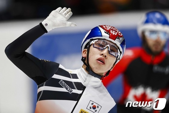 쇼트트랙 국가대표팀 박지원(27·서울시청). © AFP=뉴스1