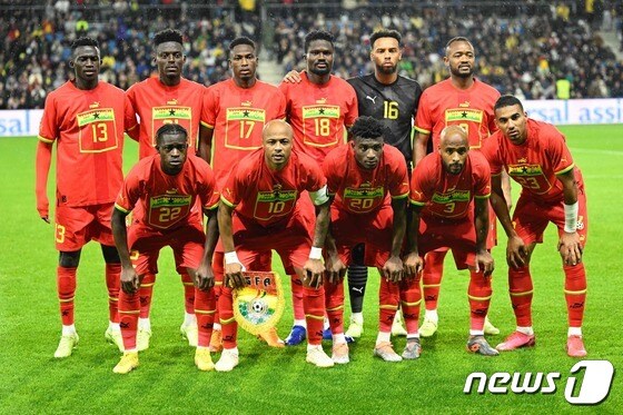 가나 축구대표팀 © AFP=뉴스1