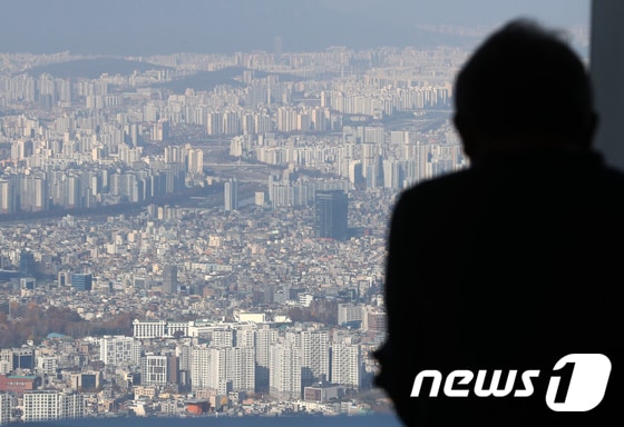 사진은 20일 오후 서울 시내 아파트 단지의 모습. 2022.11.20/뉴스1 © News1 김진환 기자