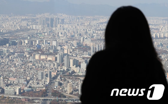 사진은 20일 오후 서울 시내 아파트 모습. 2022.11.20/뉴스1 © News1 김진환 기자