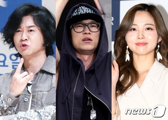(왼쪽부터) 윤도현, 조문근, HYNN(박혜원) © 뉴스1