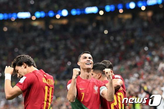 한국의 조별리그 마지막 상대 포르투갈은 16강 진출을 확정했다. © AFP=뉴스1