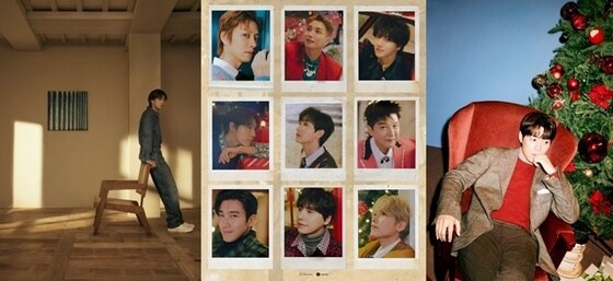(왼쪽부터) RM, 슈퍼주니어, 존박/빅히트 뮤직, Label SJ, 뮤직팜 제공