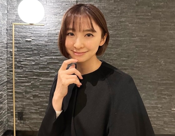 일본 톱 아이돌 AKB48 출신 배우 시노다 마리코. (인스타그램 갈무리)