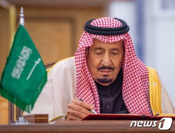 살만 빈 압둘아지즈 알사우드 사우디아라비아 국왕. © AFP=뉴스1 © News1 우동명 기자