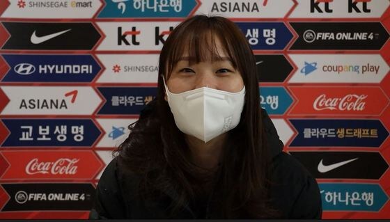 여자 축구대표팀 장슬기 (대한축구협회 영상 캡처) © 뉴스1