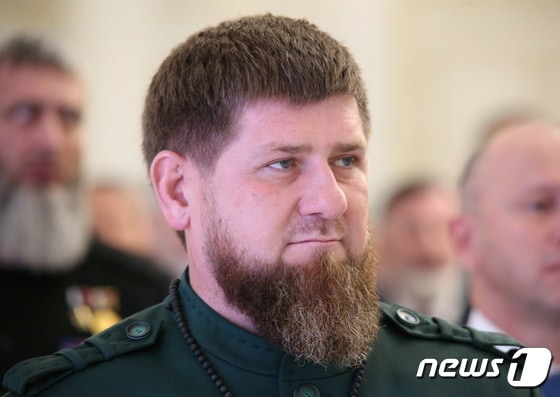 '체첸의 도살자'로 악명 높은 람잔 카디로프 체첸 공화국 대통령. © 로이터=뉴스1 © News1 박형기 기자