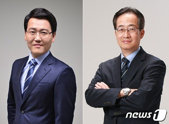 안성민·장기호 이뮤노포지 공동대표.© 뉴스1