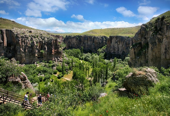 으흘라라 계곡(Ihlara Valley). 터키문화관광부 제공