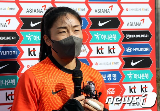 대한민국 여자축구 대표팀 윤영글./뉴스1 © News1 장수영 기자