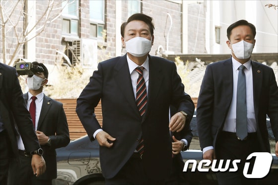윤석열 대통령 당선인 © News1 인수위사진기자단