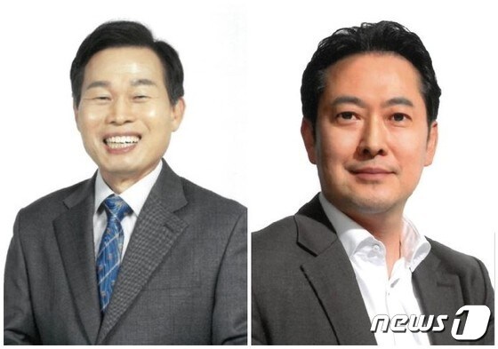 나소열(왼쪽), 장동혁 후보.© 뉴스1