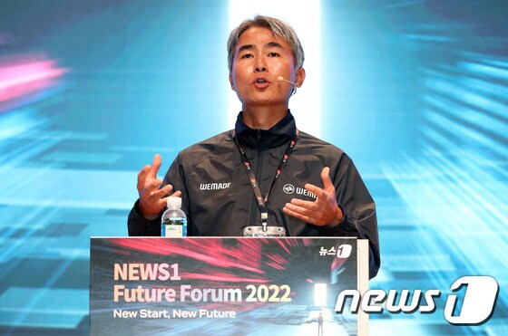 장현국 위메이드 대표. 2022.5.25/뉴스1 © News1 박세연 기자