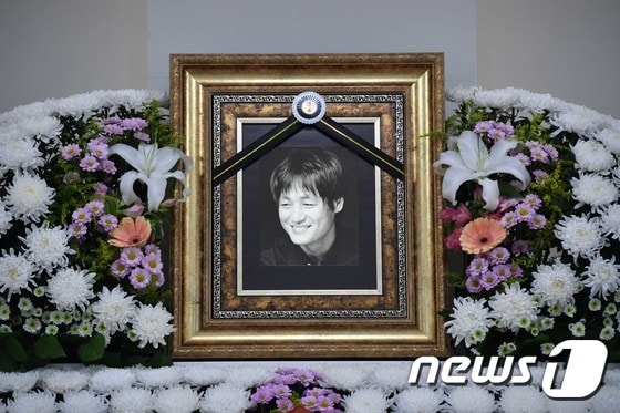 배우 이얼(58·이용덕)의 빈소/뉴스1 © News1 사진공동취재단
