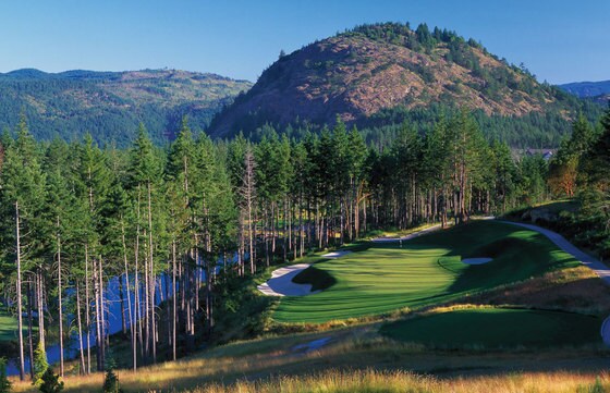 밴쿠버 섬에 자리한 마운틴 리조트©Bear Mountain Golf Course