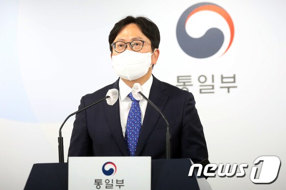 조중훈 통일부 대변인. 2022.6.13/뉴스1 © News1 김명섭 기자