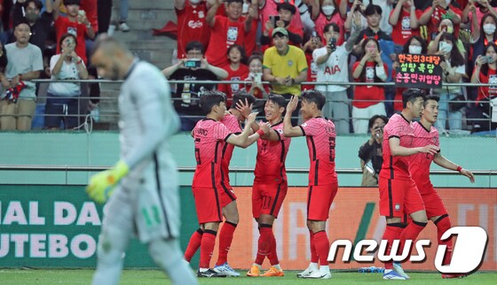 한국 축구 대표팀이 6일 오후 8시 칠레와 두 번째 평가전을 치른다. /뉴스1 © News1 장수영 기자