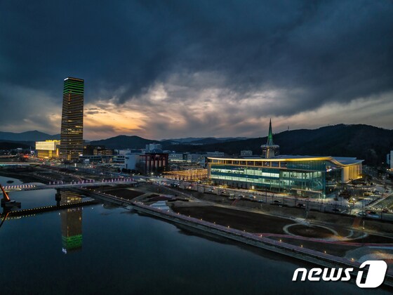 호텔 오노마 인근 엑스포과학공원 일대 전경.(대전관광공사 제공)© 뉴스1