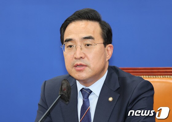 박홍근 더불어민주당 원내대표. (공동취재)/뉴스1 © News1 이재명 기자