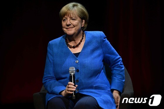 앙겔라 메르켈 전 독일 총리 © AFP=뉴스1 © News1 우동명 기자