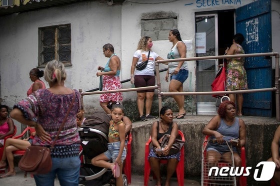 브라질에서 기아로 허덕이는 인구가 지난 2년간 73%가 급증한 것으로 나타났다. © AFP=뉴스1 © News1 이서영 기자