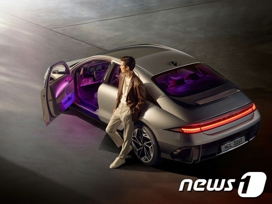 현대자동차 전용 전기차 브랜드 아이오닉의 두 번째 모델인 아이오닉6. (현대자동차 제공) 2022.7.14/뉴스1