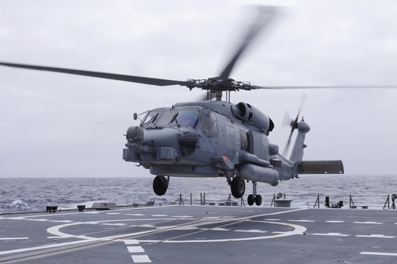 해상작전헬기 MH-60R '시호크'. (해군 제공)© 뉴스1