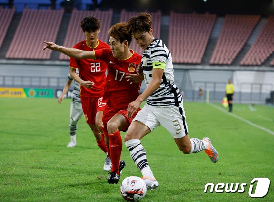 한국 축구대표팀의 김진수. © 로이터=뉴스1