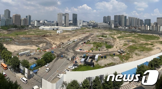서울 용산 정비창 부지. 2022.7.26/뉴스1 © News1 구윤성 기자