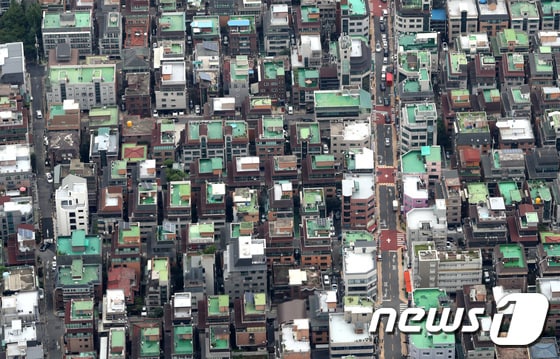 서울의 빌라 밀집지역 모습. (자료사진) 2022.8.1/뉴스1 © News1 구윤성 기자