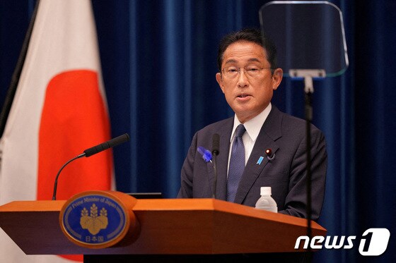 기시다 후미오 일본 총리. 2022.07.14/뉴스1 © 로이터=뉴스1 © News1 김민수 기자